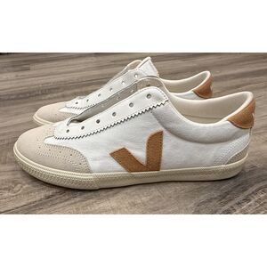 Veja Volley Canvas White Umber M8/ W10